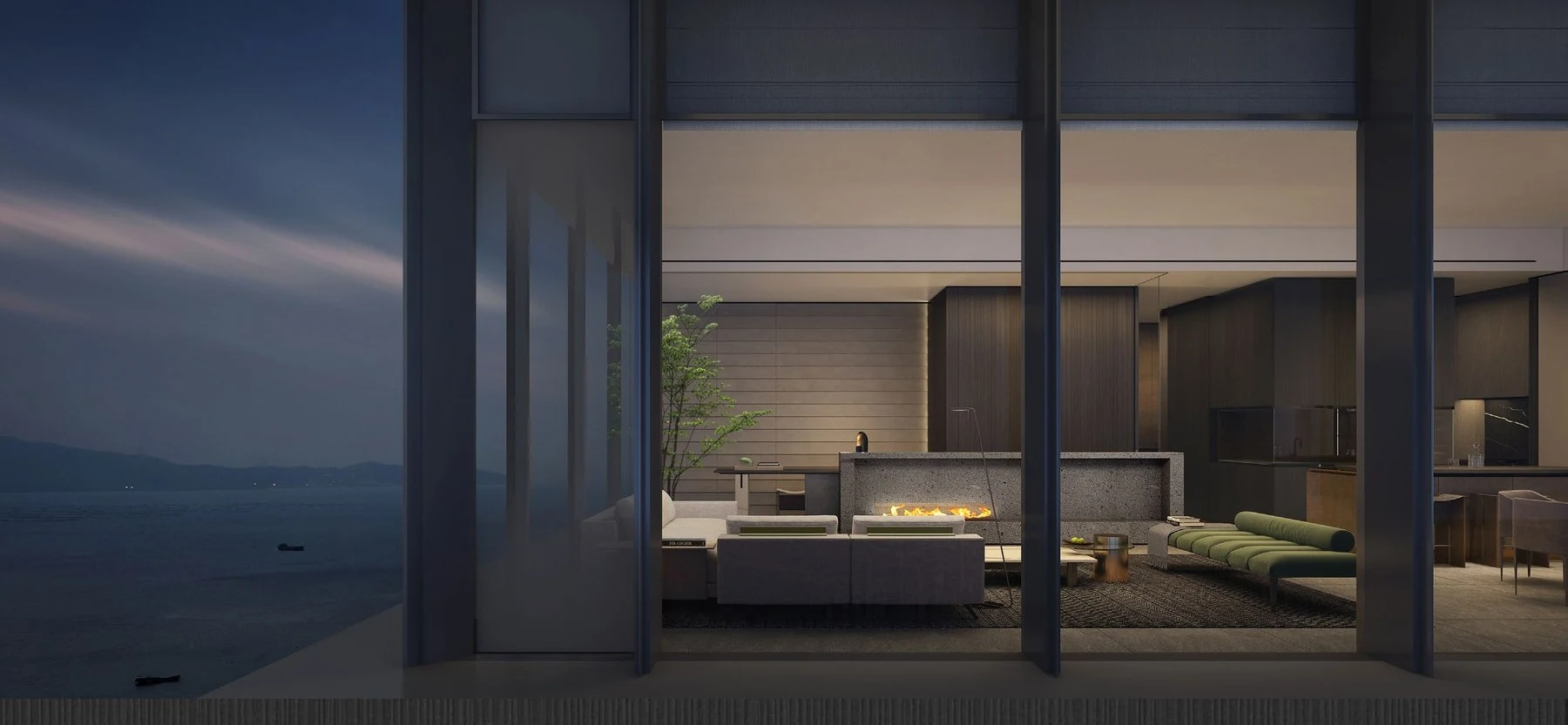 Ho Chi Minh City penthouse design study